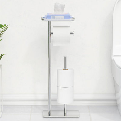 Free Standing Toilet Paper Holder