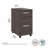 Kaneki 16'' Wide 2 -Drawer Mobile File Cabinet-68836082