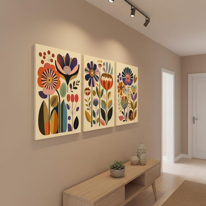 3 Piece Wrapped Canvas Print
