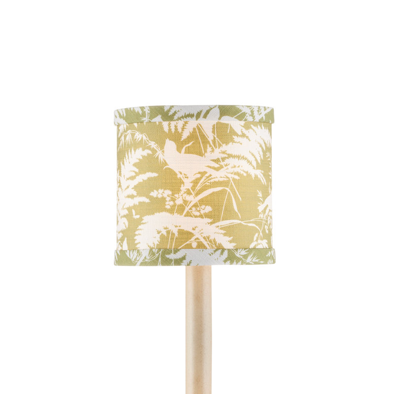 Aviary Drum Chandelier Shade, Moss