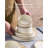 Azal Stoneware Dinnerware Sets, 12 Piece Dish Set-1297837384