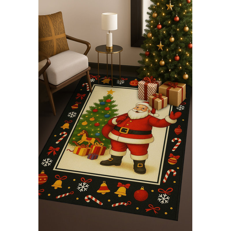 Tapis tissé à la crème Mosso, 2' x 2'11"