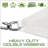 Colourtree Sun Shade Sail Rectangle Canopy Fabric Cloth Screen, Water Permeable & UV Block UPF50-54246438-100565662