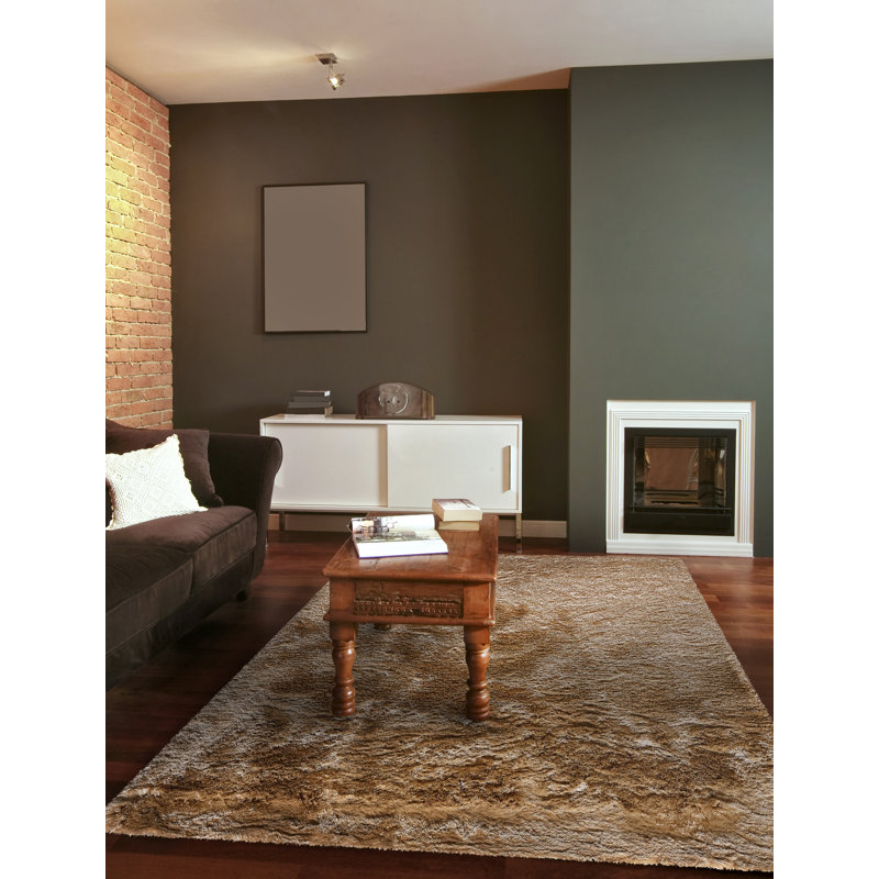 Bergamo Solid Colour Hand Woven Area Rug, 170 x 240cm