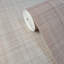 Papier peint rayé brun clair texturé sable imitation sisal