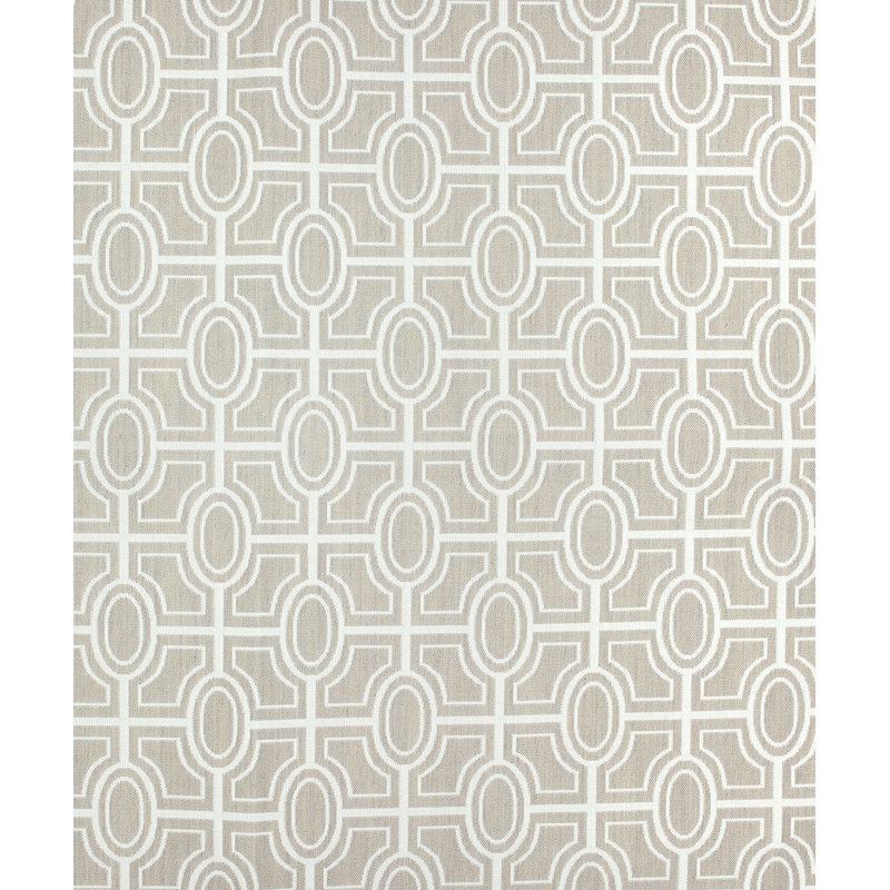 Sun City Fabric, Beige/White