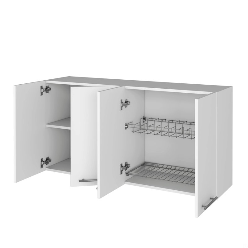 Armoire de cuisine Durham, quatre portes