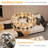 Jannetje Crystal Cylinder Chandelier with Crystal Accents-1967480328-1967480329