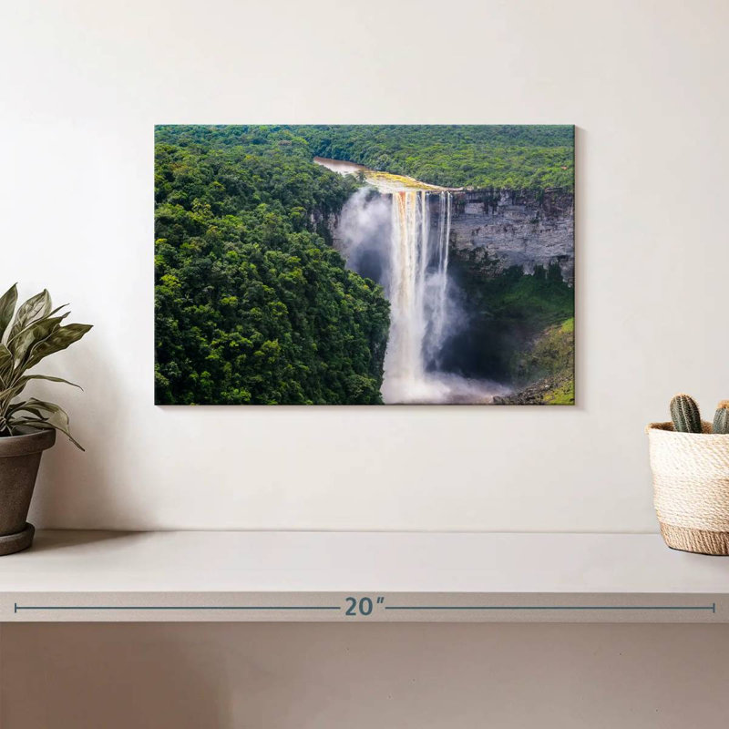 Alvord Kaieteur Falls, H 8 po x l 12 po