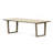 9 Pcs Grade-A Weathered Teak Wood Dining Set: 98" Sema Rectangle Table   Sema Chairs (2 Arm & 6 Armless Chairs) #11Se3302-112322237