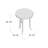 Oxendine Glass Top End Table