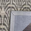 Tapis en chanvre / coton tissé à la main beige clair / gris Laumer-177707055