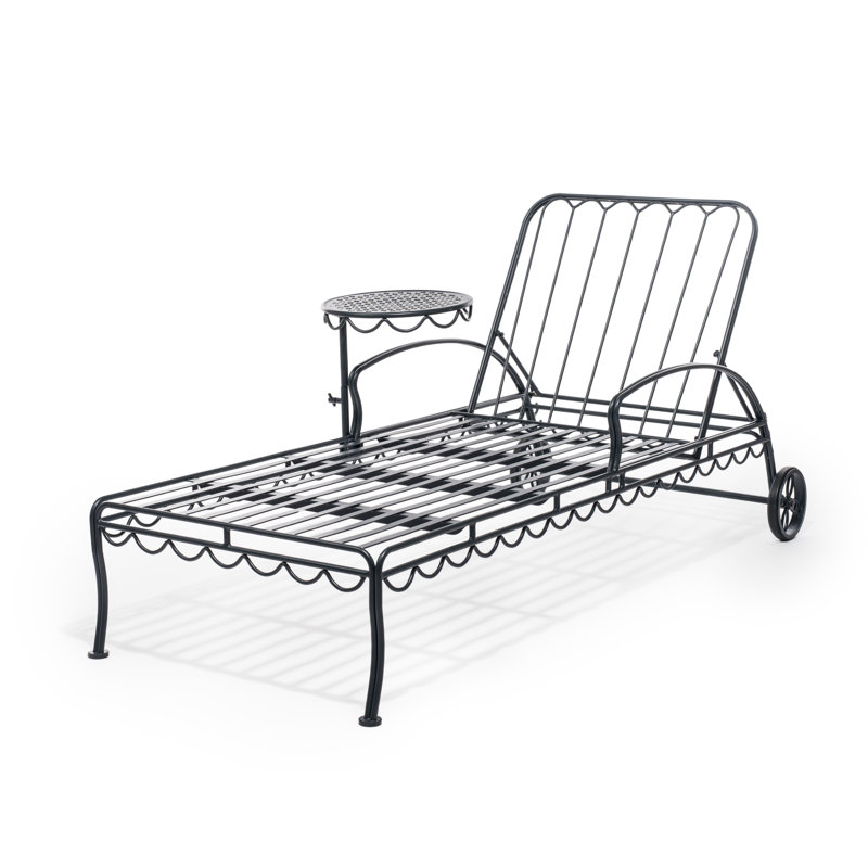 AL FRESCO SUN LOUNGER - VINTAGE BLACK, Black;Grey