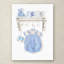 « naissance blue », art sur toile-21939520