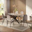 Atherton Metal Base Dining Table