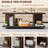 Alba 47.2" Coffee Table with Open Shelf