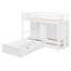  Lit superposé avec tiroirs, garde-robe, tablettes de rangement et lit hydraulique-1459864590
