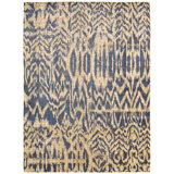 Moroccan Southwestern Area Rug in Indigo