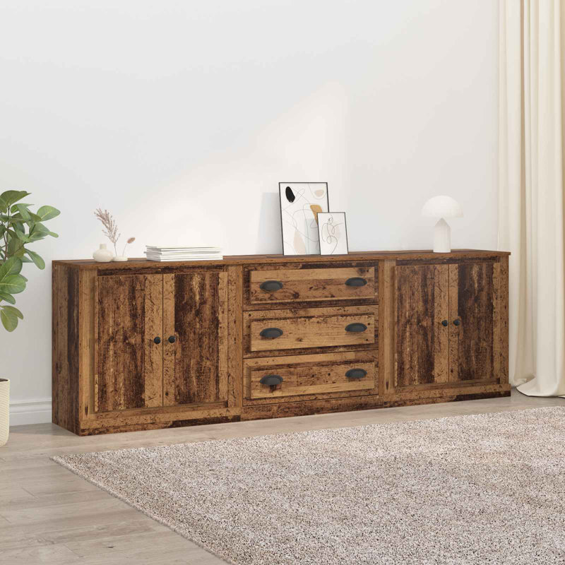 210cm Sideboard, Old Wood