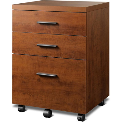 Carreiro 18.2'' Wide 3 Drawer File Cabinet, Wood Filing Cabinet, Printer Cabinet, Home Office Filing Cabinets