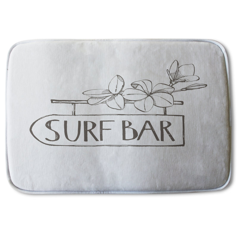 Akailah Memory Foam Non-Slip Bath Rug