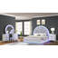 Ensemble de lit de coiffeuse 4 pièces Jamesedward Blanc laiteux-285950427