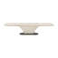 Fantosini Pedestal Dining Table - Silver Mist