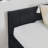 Upholstered Tufted Bed With Two Drawers,Comfortable Backrest And Armrests