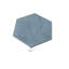 Zenith 9 po x 11 po Carreau de mur et plancher hexagonal en porcelaine matte (paquet de 8,07 pieds carrés) - paquet de 16-109928265