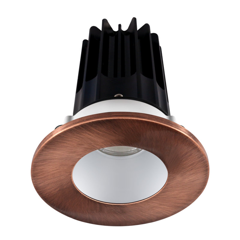 3.13'' Air-Tight LED Retrofit Recessed Lighting Kit, 4000K, 1020, Alzak/Copper