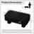 44'' Solid Wood Coffee Table With Storage Fluted Rectangle Coffee Table-1959801961