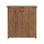 Armoire de rangement en bois massif avec rangement de 31 po Bethel