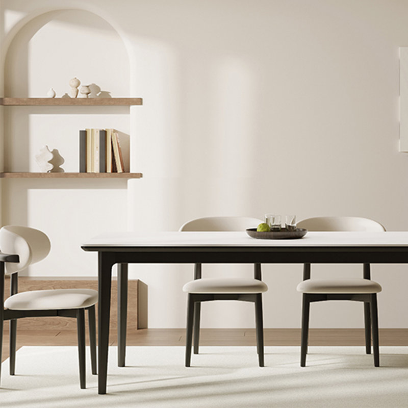 Luxury Ash Wood Table and Chair Collection