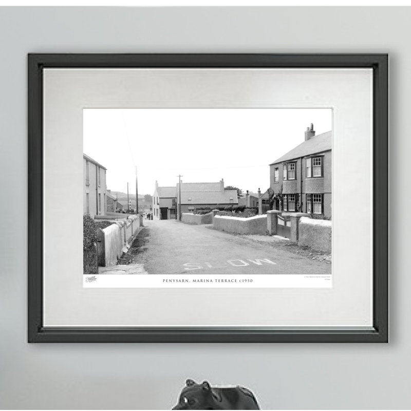 Penysarn, Marina Terrace C1950 by Francis Frith - Single Picture Frame Print, 28cm H x 36cm W x 2.3cm D