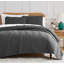 Ensemble de courtepointe surdimensionnée en microfibre pré-lavée avec coutures en zigzag brodées Southshore-1559785995-1559785999