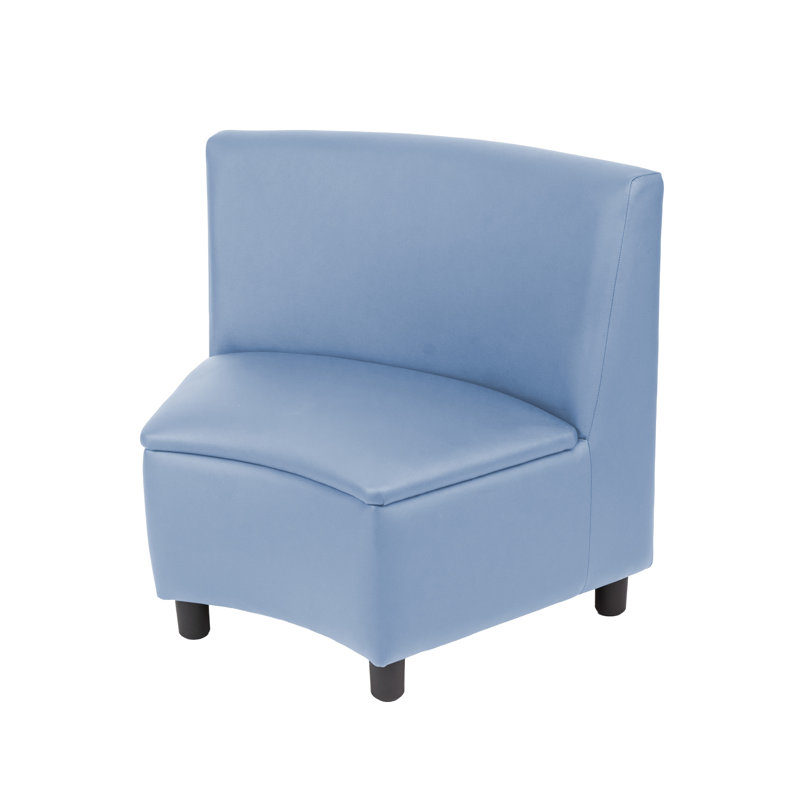 Fauteuil modulaire Kid Comfort - bleu poudre, Bleu poudre
