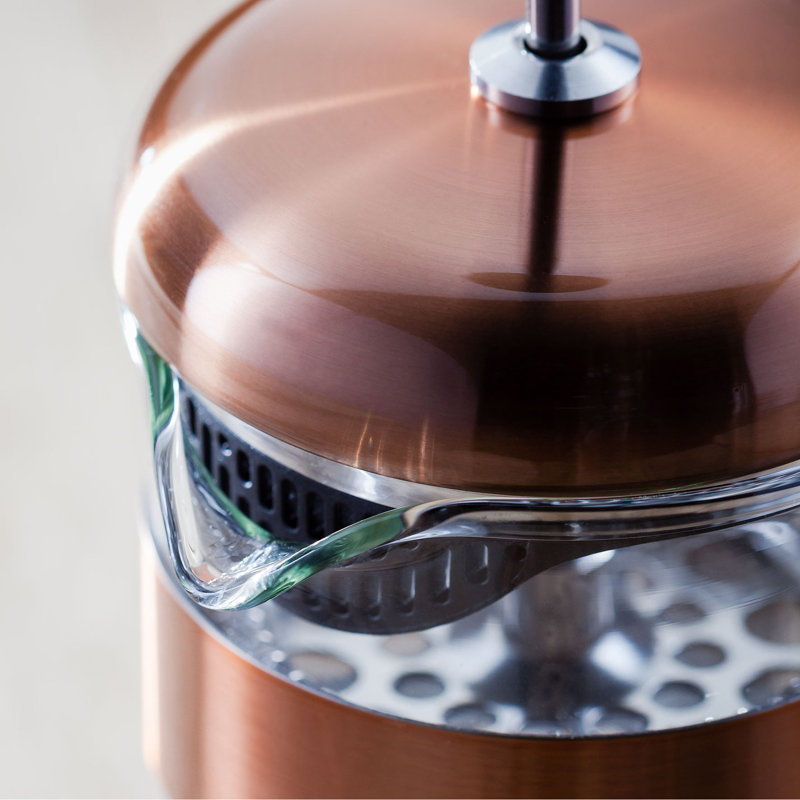 Judge, Coffee - Glass Cafetiere, 3 cup, Copper