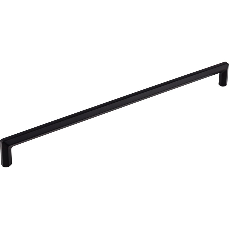 Lydia 12" Center to Center Bar pull, Black, 12" Center to Center