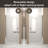 Bifold Shower Door, 1/4"(6Mm) Tempered Glass, Chrome Aluminum Frame, Explosion Proof Film