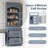 TOPMAX Modern 83.7Inch High Kitchen Pantry-160303663