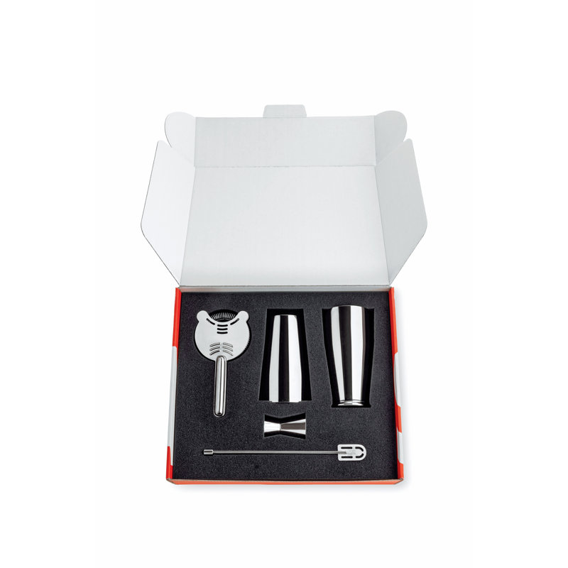 Stainless Steel Bar Tool Set, Mirror Polished