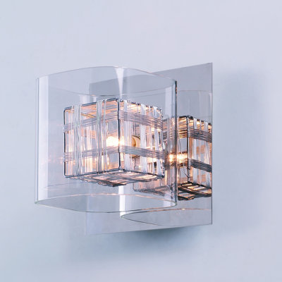 Johnathan Steel Flush Mounted Sconce