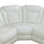 Canapé modulaire inclinable électrique en cuir Shamla-816720815
