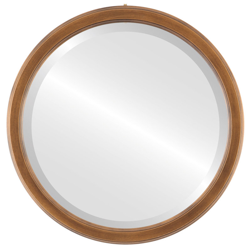Miroir décoratif biseauté traditionnel Midville, 19 po x 19 po