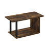 17 Stories BASIC Coffee Table, 2-Tier Modern Coffee Table with Open ...