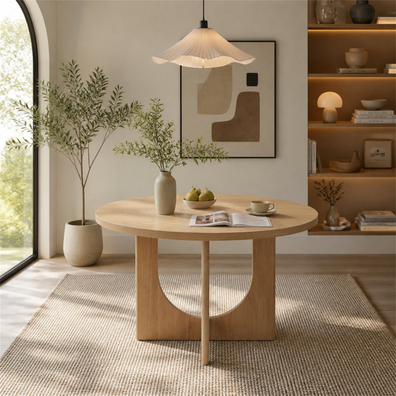 Table de salle à manger 48 ", Naturel