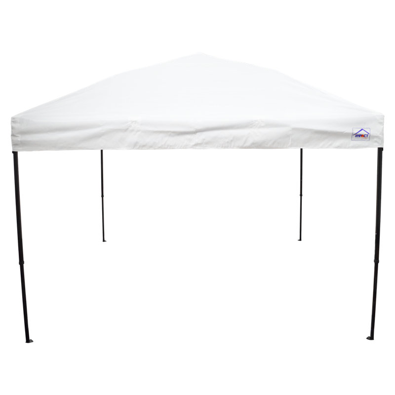 Abri dépliant en acier l 10 pi. x p 10 pi., Blanc