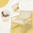Brett Modular Yellow All-Steel Webbing Sofa Set Of 4-Piece-118196040