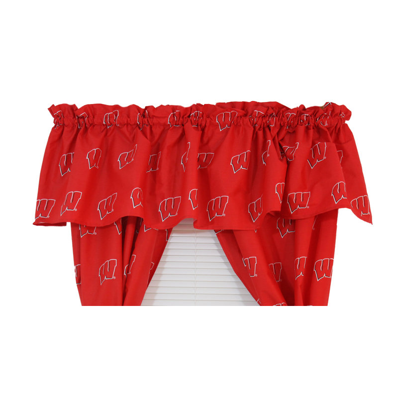NCAA Tailored Window Valance