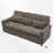 81.9" Convertible Sofa With Recliner-1385408965